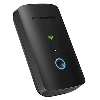 روتر بی سیم و شارژر همراه راوپاور مدل RP-WD03 ظرفیت 6000 میلی آمپرساعت